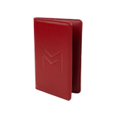 Bordeaux Red Passport Holder - Metropolitans Paris