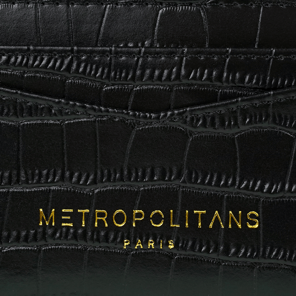Russian Nights Black Card Holder - Metropolitans Paris