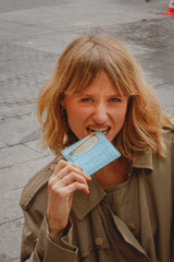Sidi Bousaid Blue Card Holder - Metropolitans Paris